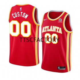 Dres Atlanta Hawks Prilagođeni Nike 2022-23 Icon Edition Crvena Swingman - Muške